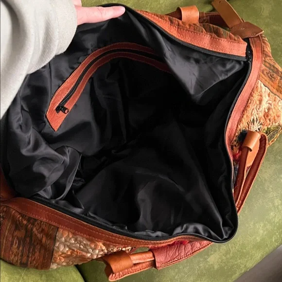 Embroidered Weekend Bag - Picture 3 of 5